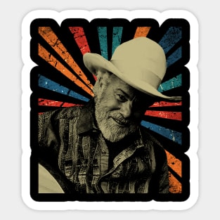 sketc vintage Robert Earl Keen Sticker